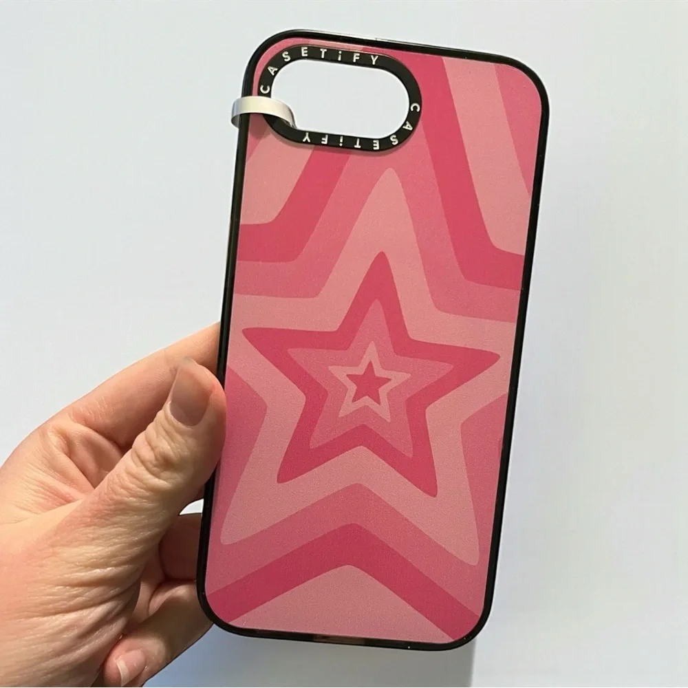 NWB Casetify Pink Star Apple iPhone 16e Phone Case CC